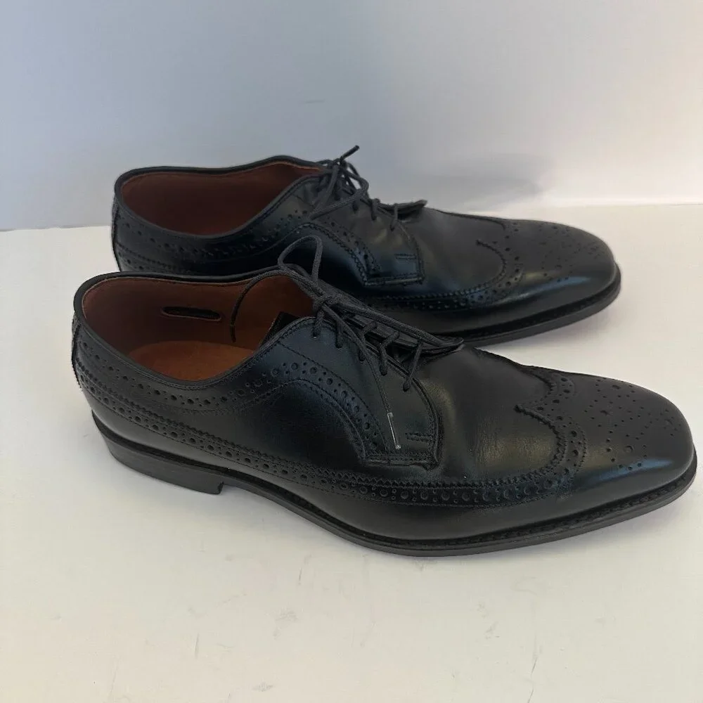 Allen Edmonds Larchmont Oxford Dress Shoes Men's 9.5 Black 41789